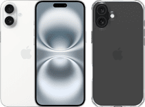 Apple iPhone 16 Plus 128GB Weiß + BlueBuilt Protective Backcover Transparent Apple iPhone von 800 bis 1.000 Euro