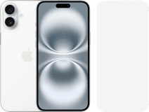 Apple iPhone 16 Plus 128GB Weiß + BlueBuilt Panzerglas Apple iPhone von 800 bis 1.000 Euro
