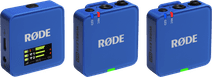 Rode Wireless GO Gen 3 Blau Kabelloses Mikrofon