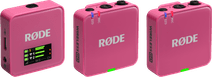 RODE Wireless GO Gen 3 Pink Red camera microphone