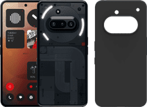 Nothing Phone (3a) 128GB Black 5G + Just in Case Back Cover Black Phone with the best camera