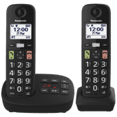 Panasonic KX-TGU132EXB Duo Panasonic Festnetztelefon