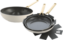 BK Sublime Bratpfannenset 24 + 28 cm + Wok 28 cm BK Bratpfanne