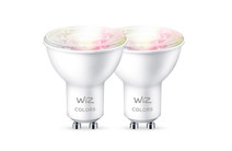 WiZ Smart Light - White and Colored Light - GU10 - 2-pack Smart lamp