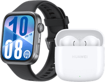 Huawei Watch Fit 4 Schwarz + Huawei FreeBuds SE 2 Weiß Sportuhr