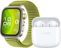 Huawei Watch Fit 4 Pro Grün + Huawei FreeBuds SE 2 Weiß Laufuhr