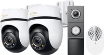 TP-Link Tapo C530WS Doppelpack + D235 Smart Battery & Wired Doorbell PTZ-Überwachungskamera