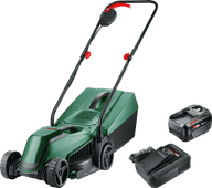 Bosch EasyMower 18V-32-200 (ohne Akku) + Bosch Starterset 18V 4,0 Ah Bosch Akku-Rasenmäher