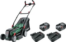 Bosch UniversalRotak 18V-37-550 4,0-Ah-Akku (4x) Starterset Bosch Akku-Rasenmäher