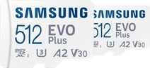 Samsung microSDXC EVO Plus 512GB Doppelpack Speicherkarte