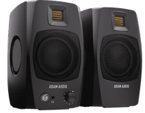 ADAM Audio D3V Schwarz Studiolautsprecher