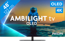 Philips Ambilight 48 inches OLED810 4K (2025) TV with a pivotable base