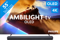 Philips Ambilight 55 Zoll OLED760 4K (2025) + JBL Bar 300 M2 Schwarz Mittelgroßen Philips Fernseher
