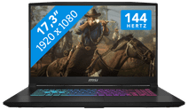 MSI Katana 17 HX B14WFK - 17.3 inches - Intel Core i7 - 16GB RAM/1TB SSD RTX 5060 Intel Core i7 laptop