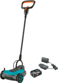 Gardena HandyMower 22/18V P4A Solo + Bosch Starterset 18V 2,5-Ah-Akku Akku-Rasenmäher