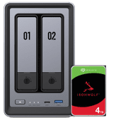 UGREEN NASync DXP2800 + Seagate IronWolf 4TB NAS Set