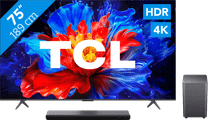 TCL 75 inches QLED P81K 4K (2025) + TCL S55H 2.1 Soundbar QLED TV