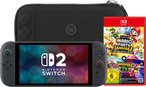 Nintendo Switch 2 + Super Mario Party Jamboree + BlueBuilt Protective Cover Nintendo Switch 2
