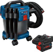 Bosch Professional GAS 18V-10 L 8,0 Ah ProCORE Akku Starterset Akku-Industriestaubsauger