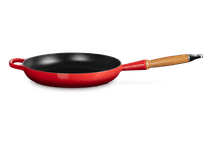 Le Creuset Gusseiserne Bratpfanne 28 cm Kirschrot Gusseiserne Bratpfanne