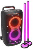 JBL PartyBox 520 + 2x PartyLight Stick Kabellosen Lautsprecher mit Bluetooth