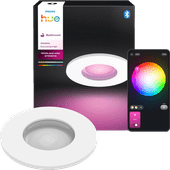 Philips Hue Xamento Bathroom Recessed Spot Light White and Color White Philips Hue Xamento