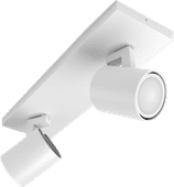 Philips Hue Runner Mounted Spot Light White Ambiance - 2 Spot - White + Dimmer Smart light including fixture
