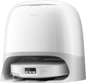 Roborock Qrevo CurvX White Robot vacuum with cleaning station