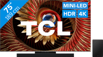 TCL 75 Zoll QD Mini LED C81K 4K (2025) + TCL Q75H Fernseher mit AirPlay