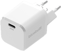 BlueBuilt Power-Delivery-Ladegerät mit USB-C-Anschluss 45 W Weiß Apple iPhone 15 Ladegerät
