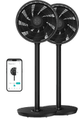 Duux Whisper Flex 2 Doppelpack Schwarz Duux Ventilator