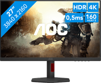 AOC U27G4R DCI-P3 monitor for photo/video editing