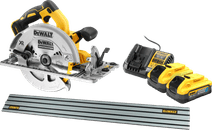 DeWalt DCS572NT-XJ 5,0 Ah POWERSTACK Akku (2x) Komplettset Kreissäge