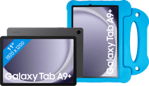 Samsung Galaxy Tab A9 Plus 11 Zoll 8GB/256GB Wi-Fi Grau + BlueBuilt Kids Cover Blau Tablet für die ganze Familie