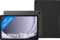 Samsung Galaxy Tab A9 Plus 11 inches 8GB/256GB WiFi Gray + Book Case Black Android tablet