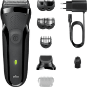 Braun Series 3 300BT Gray Braun electric shaver for heavy beard growth