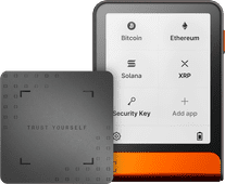 Ledger Flex Orange inkl. Recovery Key Ledger Hardware Wallet