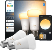 Philips Hue A60 White Ambiance 810 lm E27 Doppelpack Smart-Lampe mit E27-Fassung