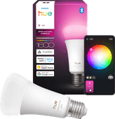 Philips Hue A67 White & Color 1.600 lm E27 Smart-Lampe mit E27-Fassung