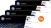 HP 415X Toner Multipack (3 Stück) Original HP Toner