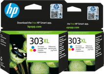 HP 303XL Patrone Farbe (2 Stück) Patrone für HP Tango Drucker