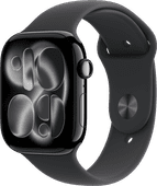 Apple Watch Series 11 46 mm Schwarz Sportarmband M/L Smartwatch in unserem Store in Münster