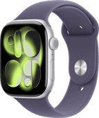 Apple Watch Series 11 46 mm Silber Sportarmband S/M Smartwatch in unserem Store in Münster