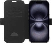 BlueBuilt Apple iPhone 17 Book Case Leather Black Apple iPhone 17 case