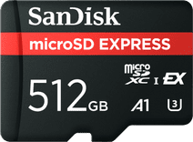 SanDisk microSD Express Card 512GB 650 MB/s microSD-Express-Karte