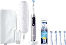 Oral-B iO 9n Rose Quartz Value Pack Elektrische Zahnbürste mit Reiseetui mit Ladefunktion