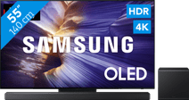 Samsung 55 inches OLED S90F + Samsung HW-QS710GF Samsung TV and soundbar bundle