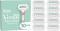 Gillette Venus Deluxe Smooth Sensitive Ersatzklingen (10 Stück) Venus Rasierklinge