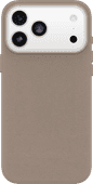 OtterBox Symmetry iPhone 17 Pro Max Back Cover with MagSafe Magnet Leather Gray Ruggedized case