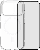 BlueBuilt Protective Backcover mit MagSafe iPhone 17 Pro Transparent + iPhone 17 Pro Panzerglas Apple iPhone 17 Pro Hülle